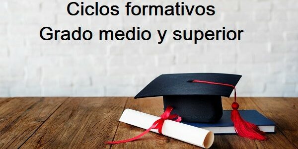 reservar plaza para estudiar ciclos formativos de grado medio i superior ciclos formativos grado medio o superior